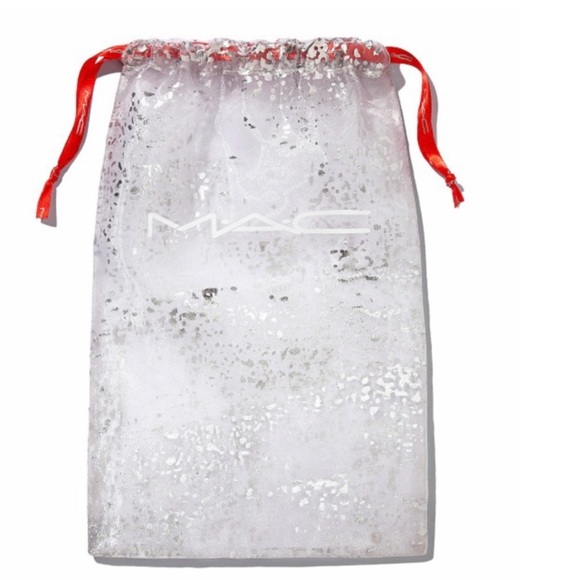 MAC, 2023 Holiday Gift Bag, Drawstring Bag, Perfect for MAC Gifts, 14x9 Inch NWT - Picture 2 of 8